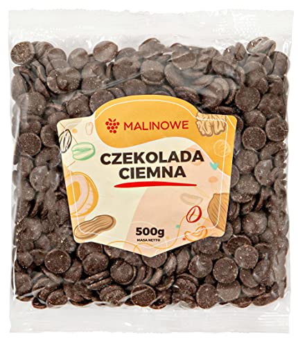 Malinowe DUNKLE SCHOKOLADE 500g Bitter Schokolade von Malinowe