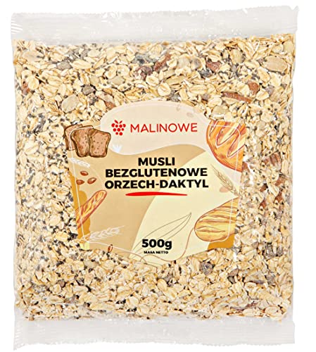 Malinowe Glutenfreies Walnuss-Dattel-Müsli 500 von Malinowe