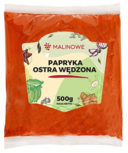 Malinowe Heiß geräuchertes Paprikapulver 500g Paprika Heißgeräucherter von Malinowe