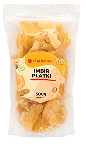 Malinowe KANDIERTE INGWERFLOCKEN 500g Kandierter Ingwer Malinowe KANDIERTE INGWERFLOCKEN 500g Kandierter Ingwer von Malinowe