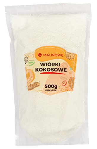 Malinowe Kokosraspeln 500g Kokosflocken zum Backen von Malinowe