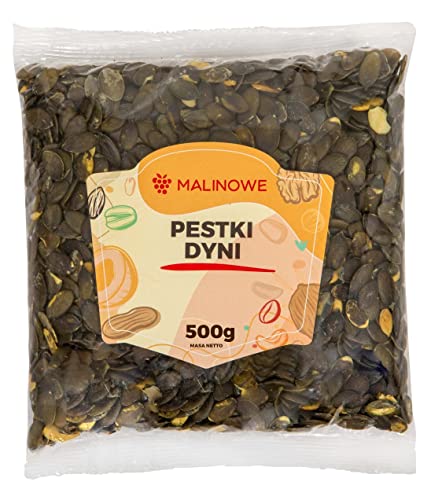 Malinowe KÜRBISKERNE 500g Natürlich Geschälte Malinowe KÜRBISKERNE 500g Natürlich Geschälte von Malinowe