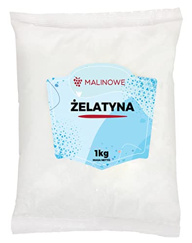 MALINOWE LEATIN LEBENSMITTEL 180 BLOOM 1kg Für Gelenke Knochen von Malinowe