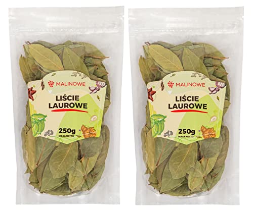Malinowe GETROCKNETES LORBEERBLATT 500g Lorbeerblätter Gewürze von Malinowe