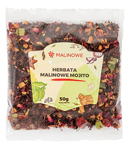 MALINOWE FRUCHTTEE HIMBEER MOJITO 50G von Malinowe