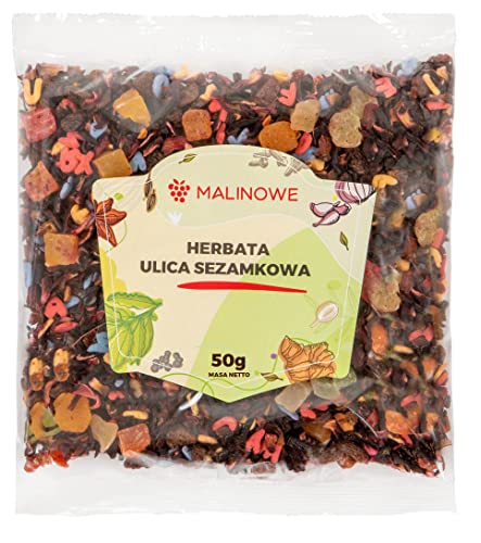 MALINOWE FRUCHTTEE SESAMSTRASSE 50G von Malinowe