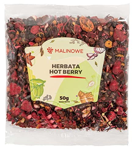 MALINOWE FRUIT TEE HOT BERRY 50g FRÜCHTETEE von Malinowe