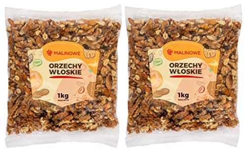 MALINOWE OHNE SCHALE WALNUSS Walnüsse halbiert/Stück 2x1kg von Malinowe