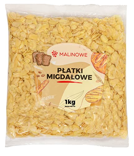Malinowe MANDELFLOCKEN 1kg Natürlich Malinowe MANDELFLOCKEN 1kg Natürlich von Malinowe