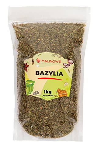 Malinowe Basilikum getrocknet Basilikumblätter gerebelt 1kg von Malinowe