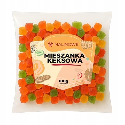 Malinowe EINE MISCHUNG AUS KANDIERTEN SCHALEN 100g Ideal zum Backen von Malinowe