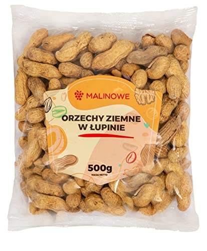 Malinowe Erdnüsse in der Schale 500g Malinowe Erdnüsse in der Schale 500g von Malinowe