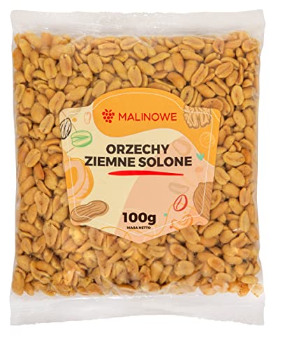 Malinowe Geröstet & gesalzen Erdnüsse 100g Malinowe Geröstet & gesalzen Erdnüsse 100g von Malinowe