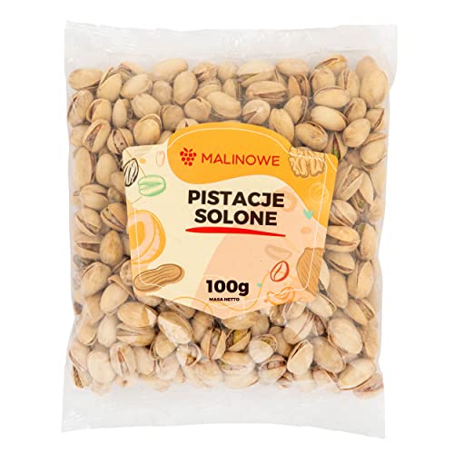 Malinowe GESALZENE PISTAZIEN 100g Geröstet und gesalzen Malinowe GESALZENE PISTAZIEN 100g Geröstet und gesalzen von Malinowe