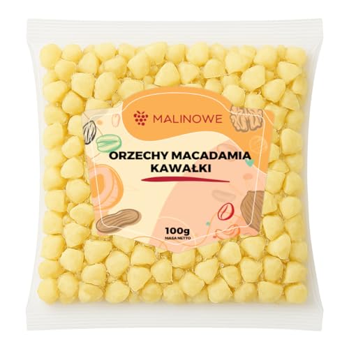 Malinowe Macadamianüsse in Stücken 100g Macadamia Nusse von Malinowe