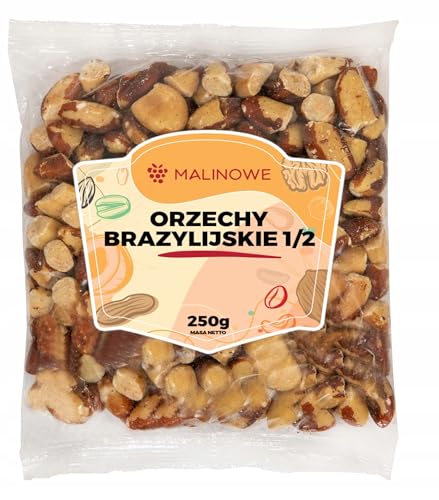 Malinowe PARANUSS 1/2 HALBIERT 250g Natürlichen Ohne Schale von Malinowe