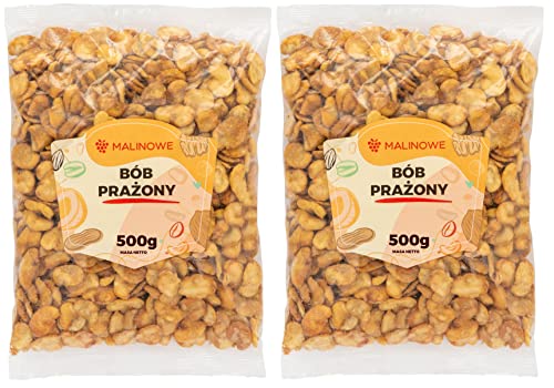 Malinowe Saubohne gesalzen gebratener 2x500g Snack Malinowe Saubohne gesalzen gebratener 2x500g Snack von Malinowe