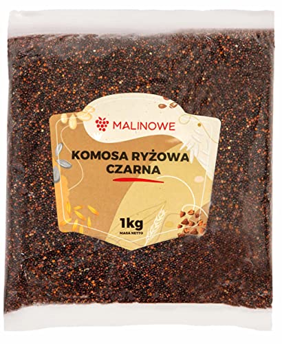 Malinowe SCHWARZER REIS-QUINOA 1kg Schwarz Quinoa Reis Schwarzes von Malinowe
