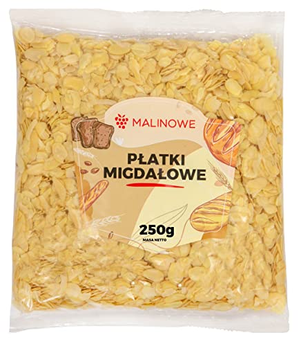 Malinowe Mandelflocken 250 g natürlich von Malinowe