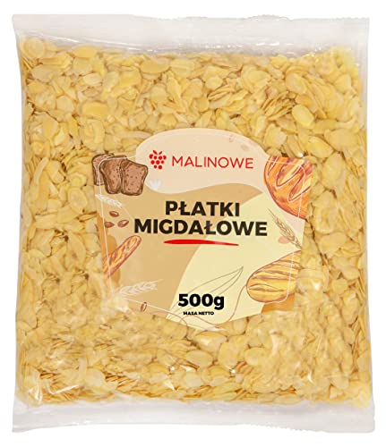 Malinowe Mandelflocken 500 g natürlich von Malinowe