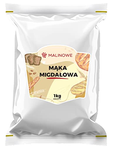 Malinowe Mandelmehl 1 kg Mandeln gemahlen zum Backen von Malinowe