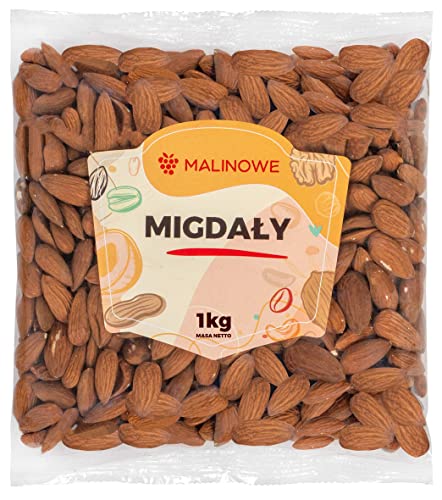 Malinowe Mandeln mit Haut ganz Mandelkerne 1kg Malinowe Mandeln mit Haut ganz Mandelkerne 1kg von Malinowe