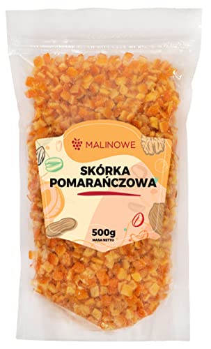 Malinowe Orangeat 500G kandierte Orangenschale von Malinowe