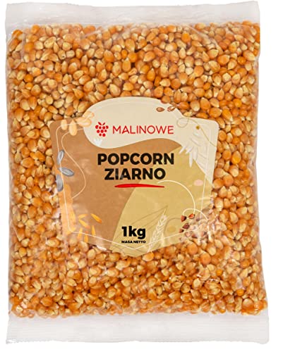 Malinowe Körner-Popcorn 1kg Popcorn Mais von Malinowe