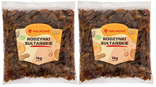 Malinowe Sultaninen sonnengetrocknet 2x1kg von Malinowe