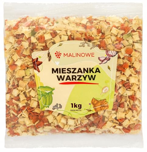 Malinowe GEMÜSEMISCHUNG 1kg Suppengrün getrocknet Malinowe GEMÜSEMISCHUNG 1kg Suppengrün getrocknet von Malinowe