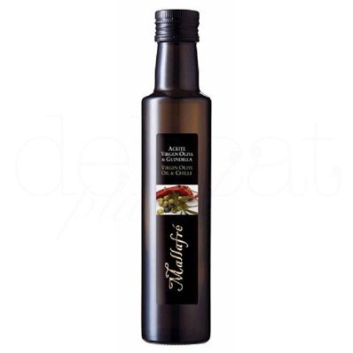 Natives Olivenöl mit Chili 250ml. Mallafré. 12 Stk. Natives Olivenöl mit Chili 250ml. Mallafré. 12 Stk. von Mallafré