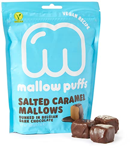 Mallow Puffs Schokolade Salz Karamell Malve 100g von Mallow Puffs