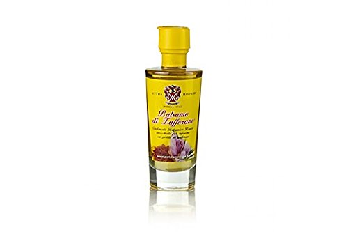 Balsamo di Zafferano, Condiment mit Safran, 8 Jahre, Malpighi, 100 ml Balsamo di Zafferano, Condiment mit Safran, 8 Jahre, Malpighi, 100 ml von Acetaia Malpighi