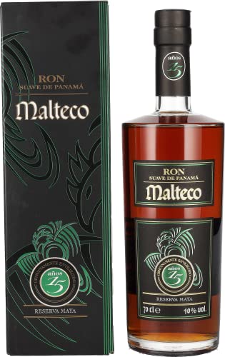Malteco Ron 15 Años Reserva Maya 40% Volume 0,7l in Geschenkbox Rum von Malteco