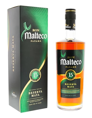Malteco Rum15 Jahre I Reserva Maya I 700 ml Flasche I 40 % Volume I 15 Jahre alter Brauner-Rum Malteco Rum15 Jahre I Reserva Maya I 700 ml Flasche I 40 % Volume I 15 Jahre alter Brauner-Rum von Malteco