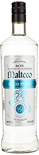 Malteco Rum I Seco Puro Blanco I 1000 ml I 37,50% Volumen I Weißer Rum von Malteco