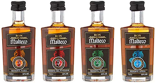 Malteco Special Giftpack (10YO/15YO/20YO/25YO l) Miniatures -GB- Dark (1 x 0.2 l) von Malteco