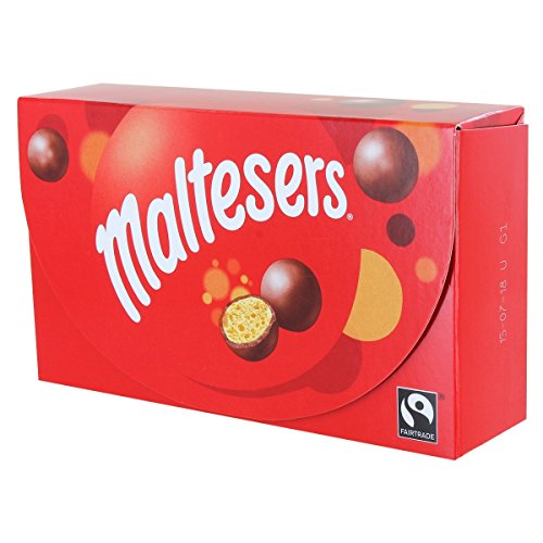 Maltesers Box 120g - Schokokugeln mit Knusperkern Schokolade von Maltesers