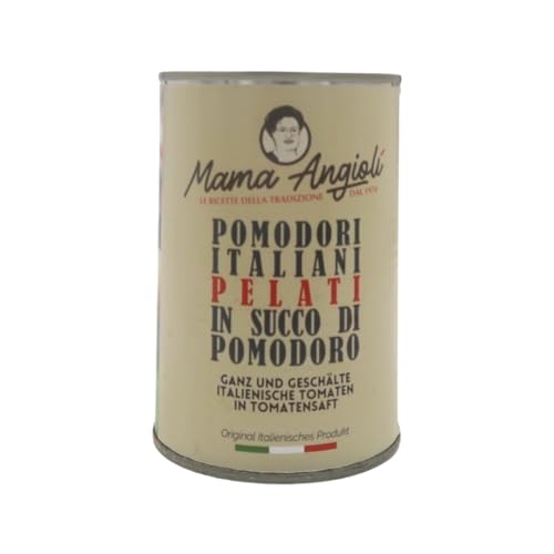 Mama Angioli Ganze und geschälte italienische Tomaten/Pomodoro pelato latta EO 500g von Mama Angioli