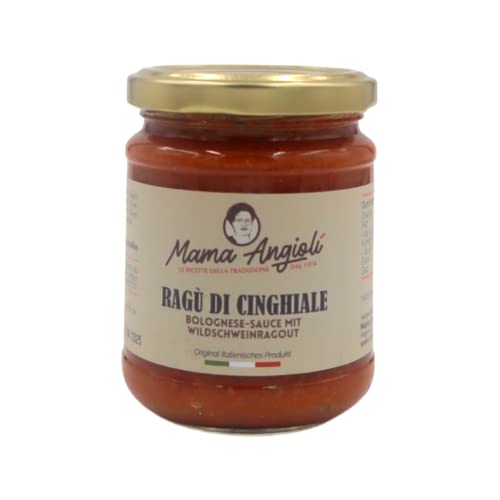 Mama Angioli Bolognese-Sauce mit Wildschweinragout/Ragù di Cinghiale 60% 180g von Mama Angioli