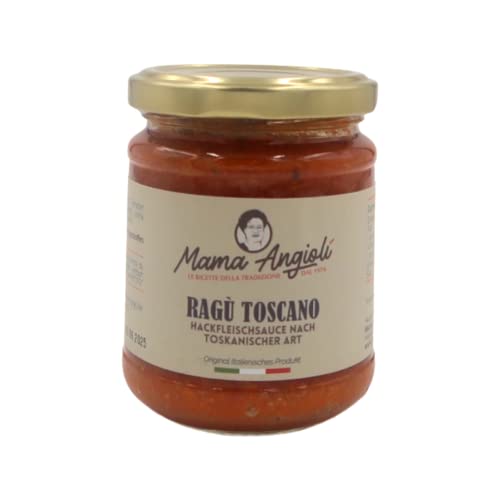 Mama Angioli Hackfleischsauce nach Toskanischer Art/Ragù Toscano 60% 180g Mama Angioli Hackfleischsauce nach Toskanischer Art/Ragù Toscano 60% 180g von Mama Angioli