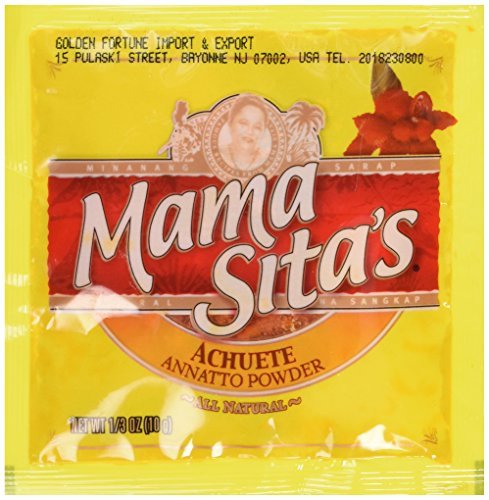 Annato Powder (All Natural Food Coloring) - 0.33oz by Mama Sita's von Mama Sita's