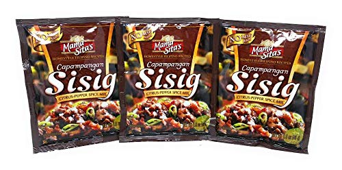 Mama Sita's Capampangan Sisig Mix Zitrus-Pfeffer-Gewürzmischung, 40 g, 3 Stück Mama Sita's Capampangan Sisig Mix Zitrus-Pfeffer-Gewürzmischung, 40 g, 3 Stück von Mama Sita's