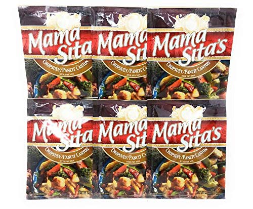 Mama Sita's Chopsuey / Pancit Canton Rührmischung, Nettogewicht 40 g pro Packung, 6 Stück Mama Sita's Chopsuey / Pancit Canton Rührmischung, Nettogewicht 40 g pro Packung, 6 Stück von Mama Sita's