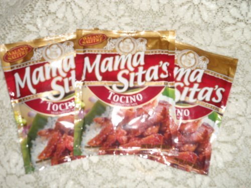 Mama Sita's - Marinating Mix - Tocino - 3 X 2.6 Oz. / 75 G - Product of the Philippines by N/A Mama Sita's - Marinating Mix - Tocino - 3 X 2.6 Oz. / 75 G - Product of the Philippines by N/A von Mama Sita's