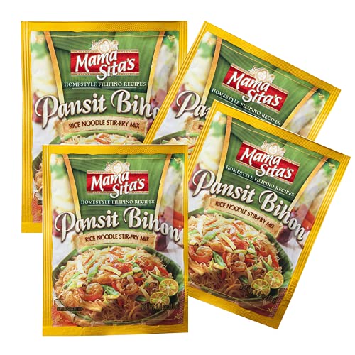 Mama Sita's Pansit Bihon Reisnudelrührmischung, Nettogewicht 40 g, 3 Stück Mama Sita's Pansit Bihon Reisnudelrührmischung, Nettogewicht 40 g, 3 Stück von Mama Sita's