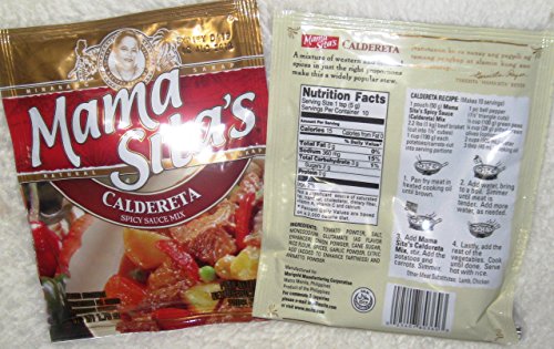 Packung mit 2 Mama Sita's Caldereta Sauce 50 g, insgesamt 100 g, würzige Saucenmischung Kaldereta Packung mit 2 Mama Sita's Caldereta Sauce 50 g, insgesamt 100 g, würzige Saucenmischung Kaldereta von Mama Sita's