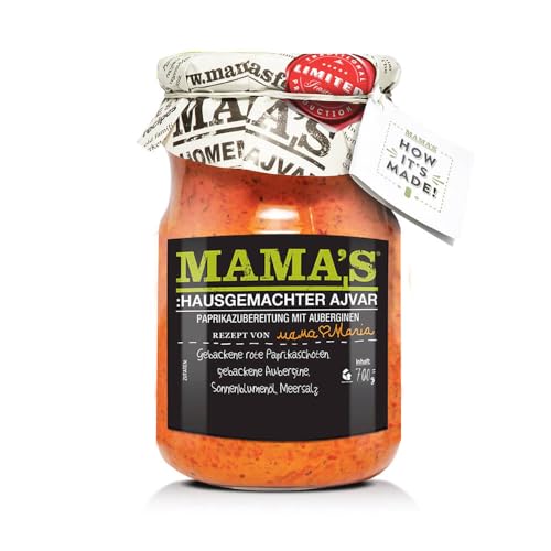 Mama's Food Home Style Ajvar mild 700g Mama's Food Home Style Ajvar mild 700g von Mama's Food