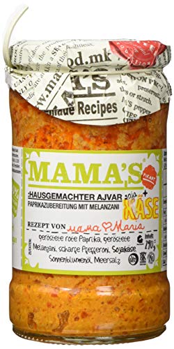 Mama's Food Home Style Ajvar mit Soja-Käse, scharf, 290 g von Mama's Food