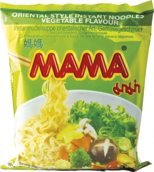 Mama Instantnudelsuppe Gemüsegeschmack von Mama